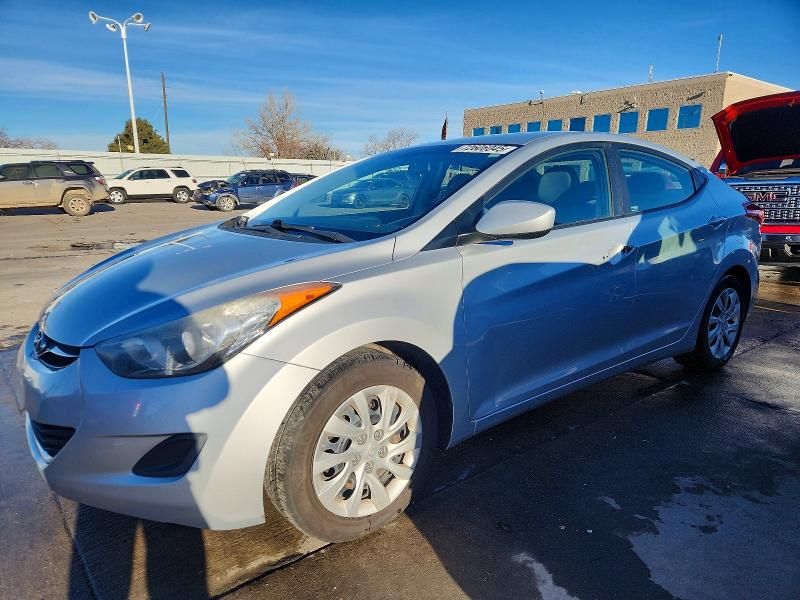 HYUNDAI ELANTRA GL 2012 with VIN 5NPDH4AE4CH146050 - Photo from auction