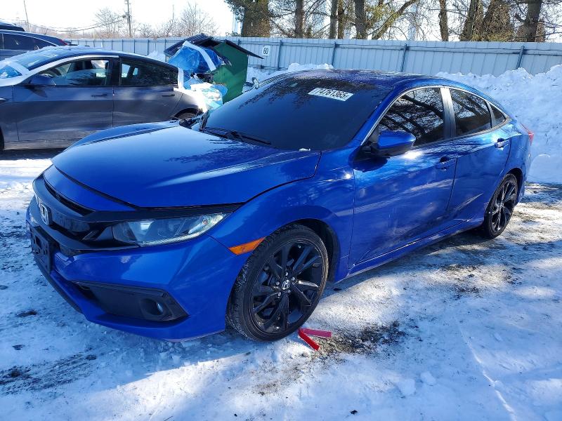 HONDA CIVIC 2020 with VIN 2HGFC2F89LH589576 - Photo from auction