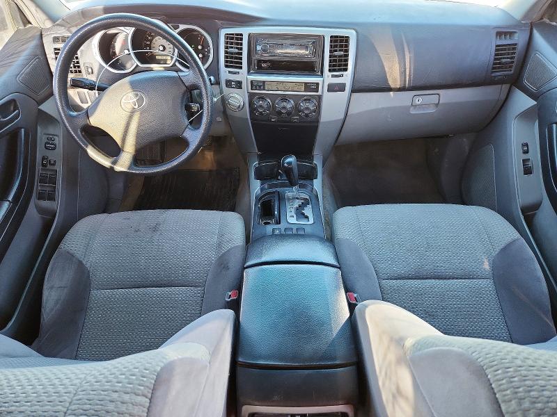 Photo 8 from auction – 2005 TOYOTA 4RUNNER SR with VIN JTEBU14R550070009