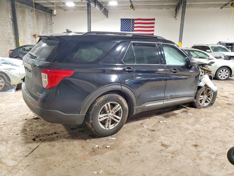 Photo 3 from auction – 2021 FORD EXPLORER X with VIN 1FMSK8DH4MGA01128