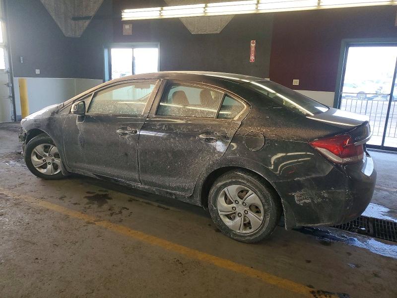 Photo 2 from auction – 2013 HONDA CIVIC LX with VIN 19XFB2F53DE286720