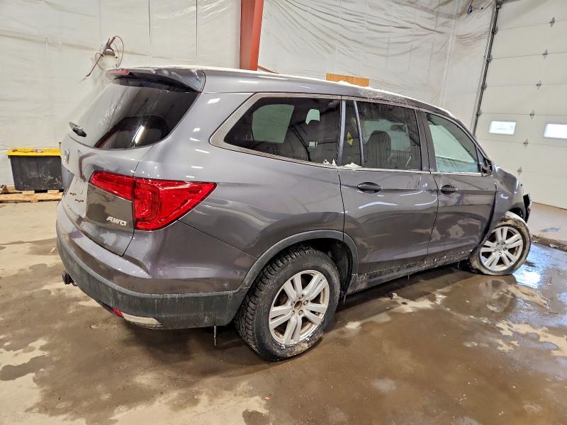 Photo 3 from auction – 2017 HONDA PILOT LX with VIN 5FNYF6H10HB007013
