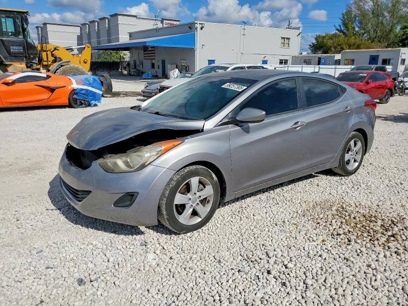 HYUNDAI ELANTRA GL 2011 with VIN KMHDH4AE4BU095813 - Photo from auction
