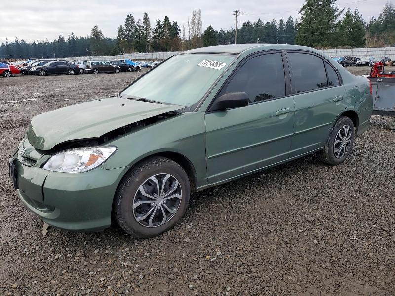 Photo 1 from auction – 2004 HONDA CIVIC LX with VIN 2HGES16514H515276