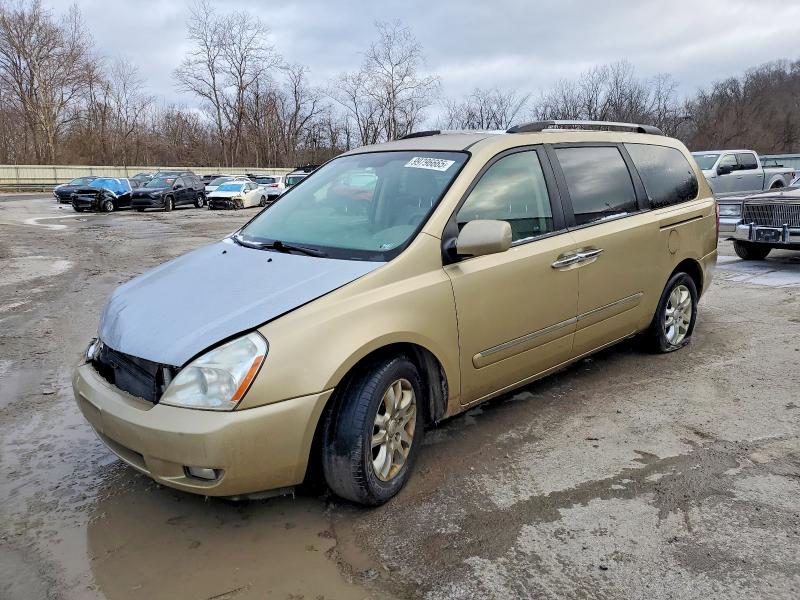 KIA SEDONA 2010 with VIN KNDMH4C31A6341235 - Photo from auction