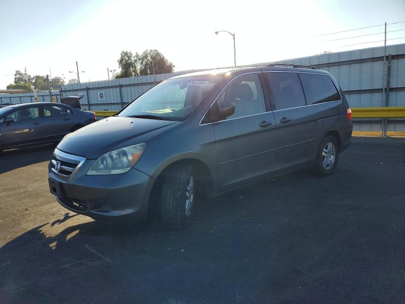HONDA ODYSSEY 2007 with VIN 5FNRL38727B436751 - Photo from auction