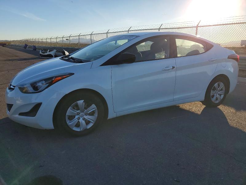HYUNDAI ELANTRA SE 2016 with VIN 5NPDH4AE5GH734254 - Photo from auction