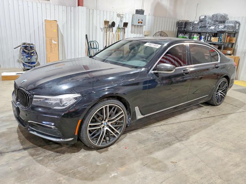 BMW 740 I 2017 with VIN WBA7E2C36HG741125 - Photo from auction