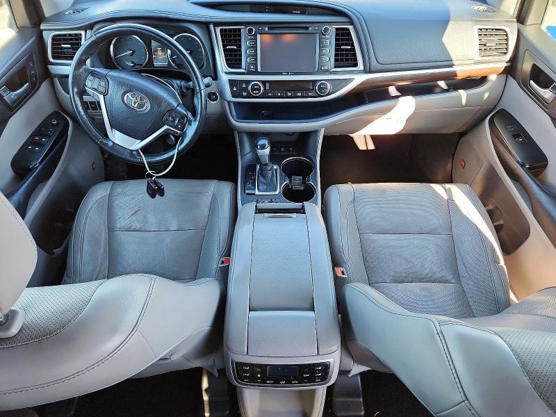 Photo 8 from auction – 2015 TOYOTA HIGHLANDER with VIN 5TDDKRFH0FS144277