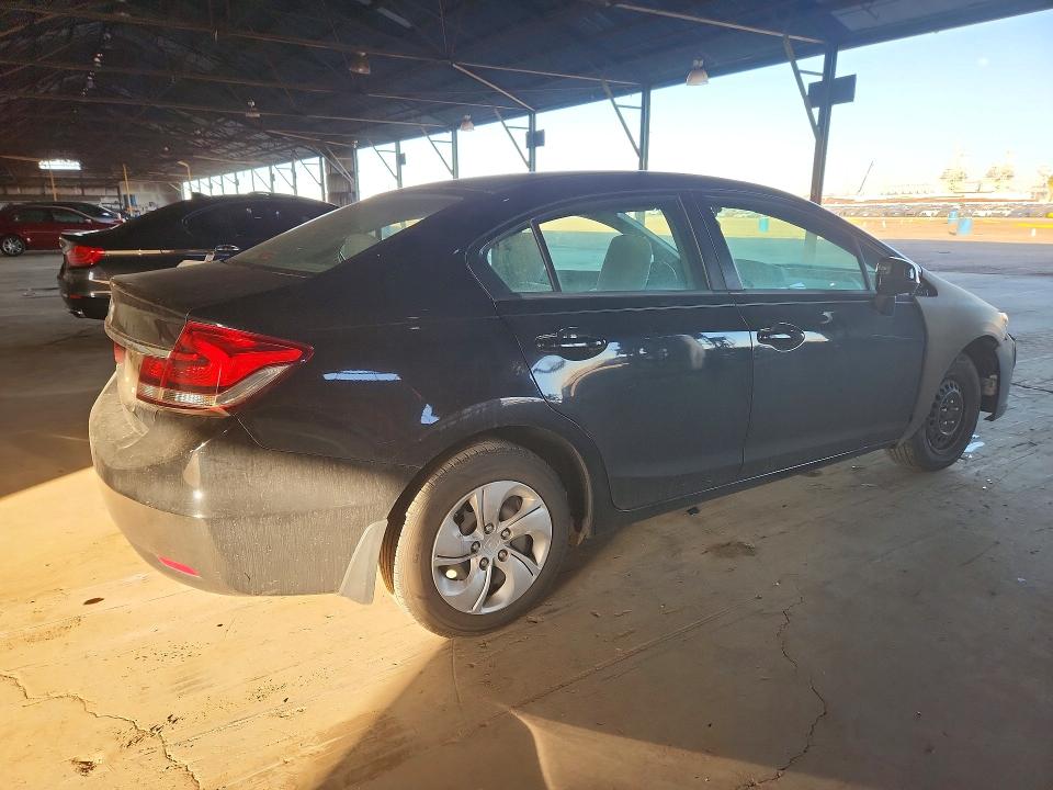 Photo 3 from auction – 2013 HONDA CIVIC LX with VIN 19XFB2F58DE212337