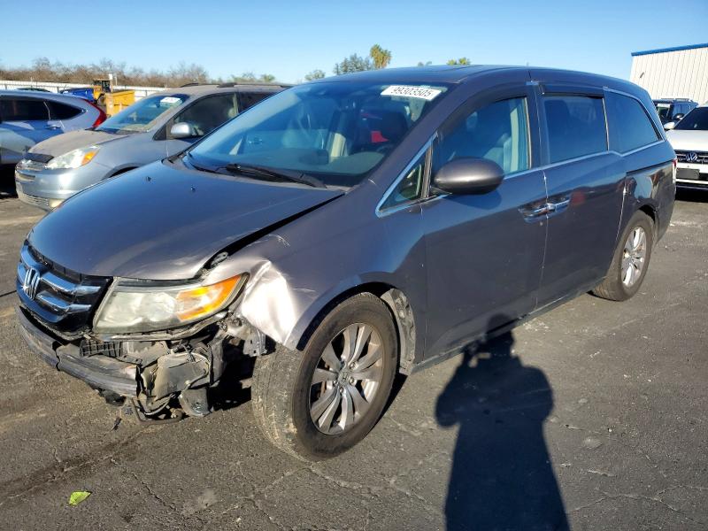 HONDA ODYSSEY EX 2014 with VIN 5FNRL5H65EB069439 - Photo from auction