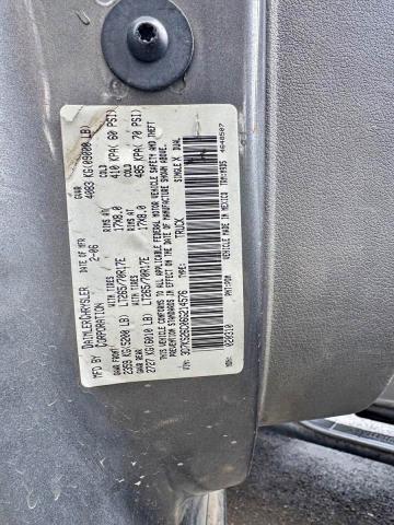 Photo 10 from auction – 2006 DODGE RAM 2500 S with VIN 3D7KS26C06G214576