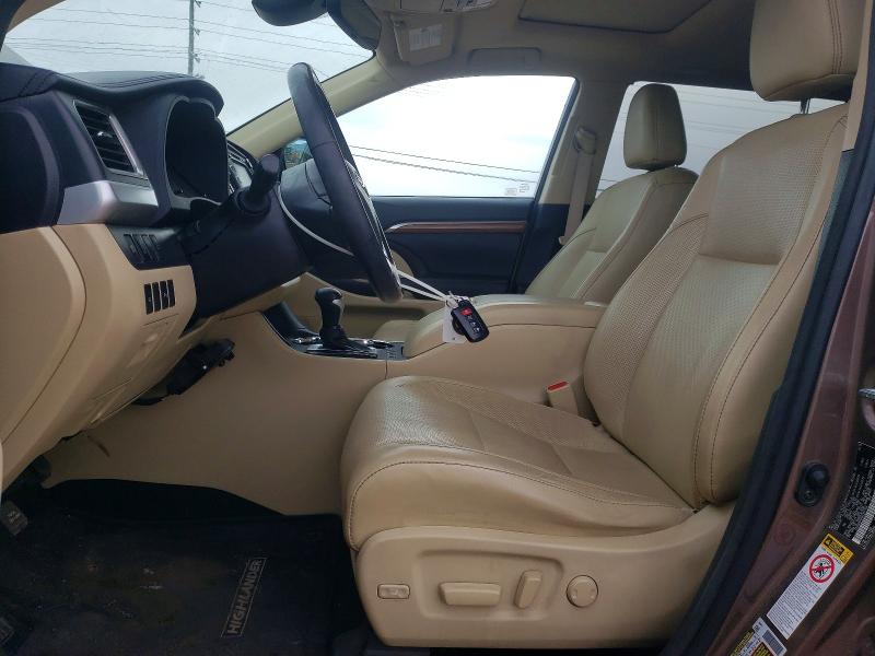 Photo 7 from auction – 2017 TOYOTA HIGHLANDER with VIN 5TDDZRFH4HS357358