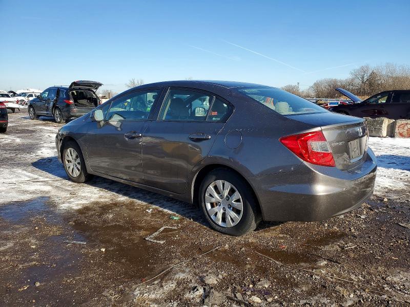 Photo 2 from auction – 2012 HONDA CIVIC with VIN 19XFB2F58CE343606