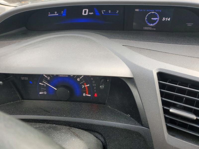 Photo 9 from auction – 2012 HONDA CIVIC LX with VIN 19XFB2F58CE325560
