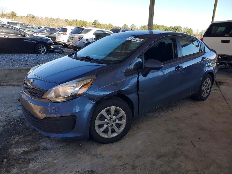 KIA RIO LX 2016 with VIN KNADM4A33G6649186 - Photo from auction