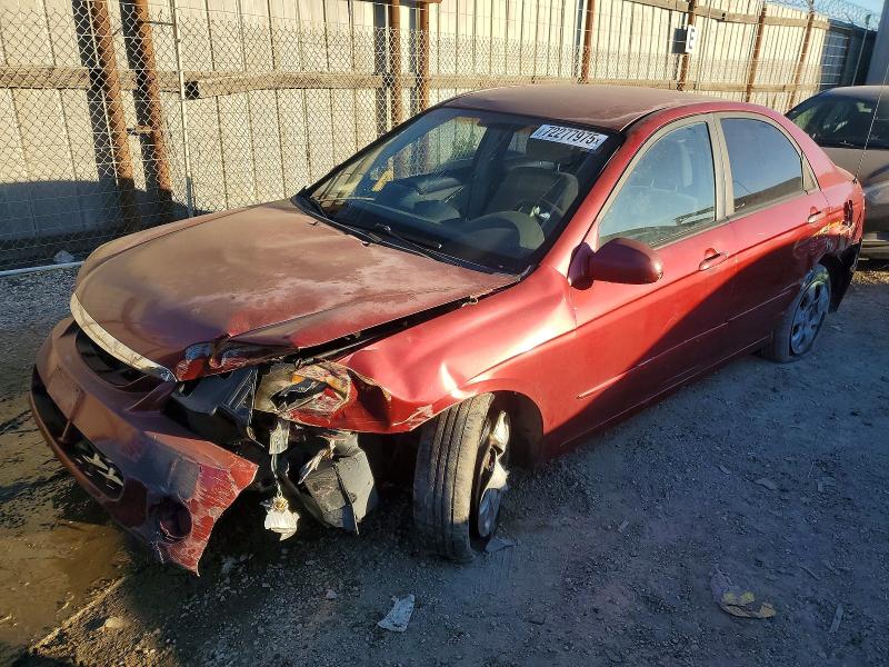 KIA SPECTRA LX 2006 with VIN KNAFE122465334489 - Photo from auction