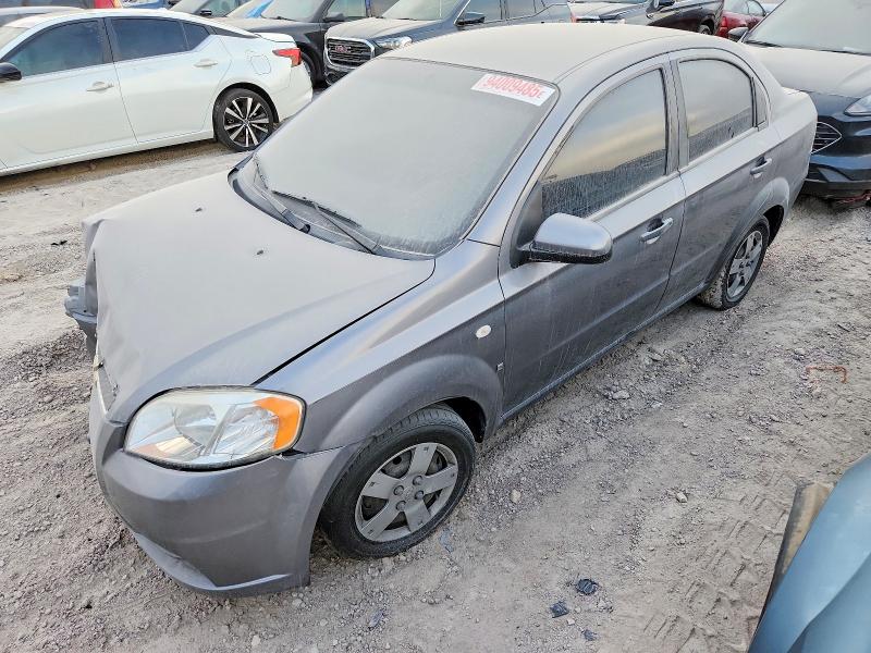 CHEVROLET AVEO BASE 2008 with VIN KL1TD56698B251679 - Photo from auction