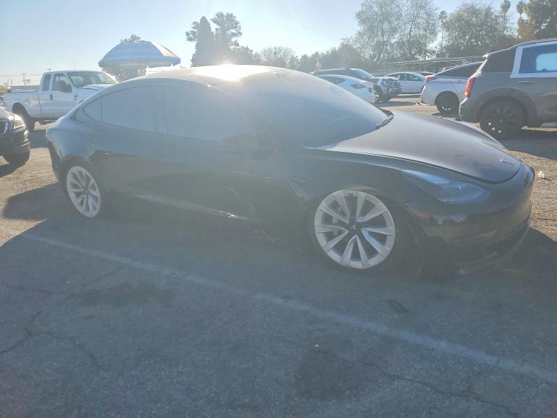 Photo 4 from auction – 2021 TESLA MODEL 3 with VIN 5YJ3E1EAXMF066701