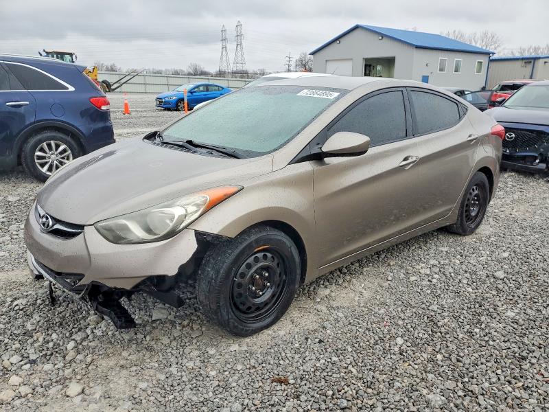 HYUNDAI ELANTRA GL 2012 with VIN 5NPDH4AE9CH066811 - Photo from auction
