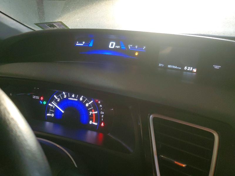 Photo 9 from auction – 2013 HONDA CIVIC LX with VIN 19XFB2F53DE286720