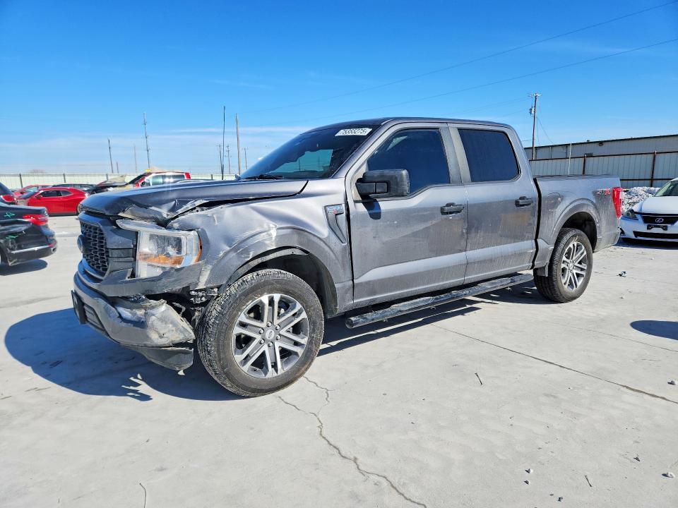 FORD F150 2022 with VIN 1FTEW1C59NKE96686 - Photo from auction
