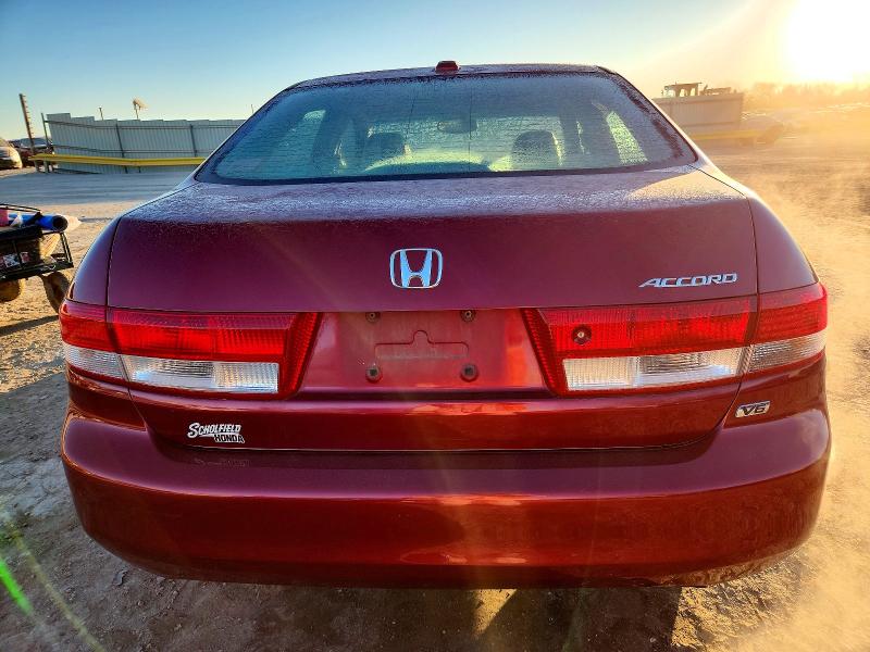 Photo 6 from auction – 2004 HONDA ACCORD with VIN 1HGCM665X4A072106