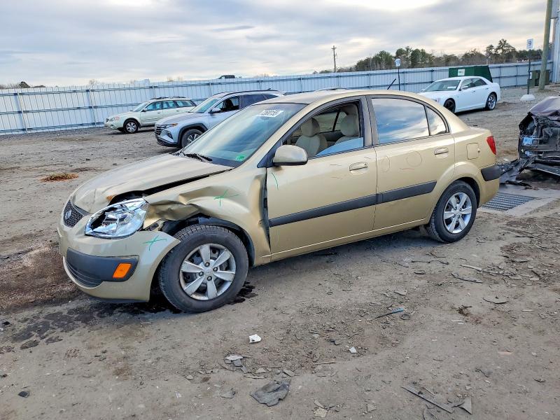 KIA RIO BASE 2009 with VIN KNADE223696499142 - Photo from auction
