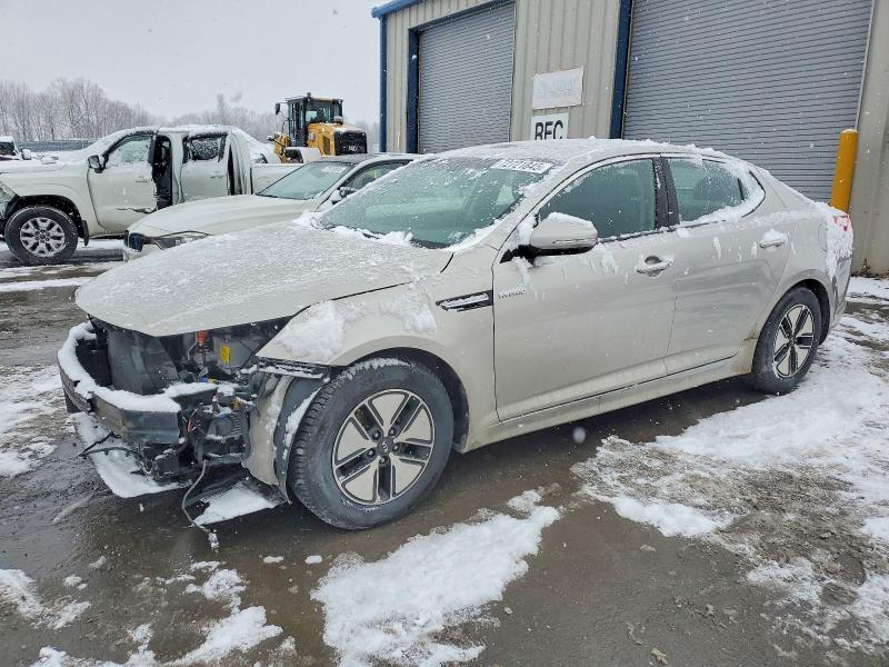 KIA OPTIMA HYB 2013 with VIN KNAGM4AD8D5052963 - Photo from auction