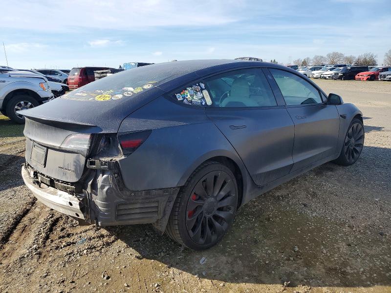 Photo 3 from auction – 2022 TESLA MODEL 3 with VIN 5YJ3E1EC7NF198334