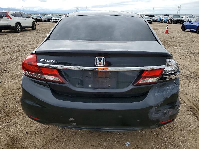 Photo 6 from auction – 2013 HONDA CIVIC with VIN 19XFB2F58DE215190
