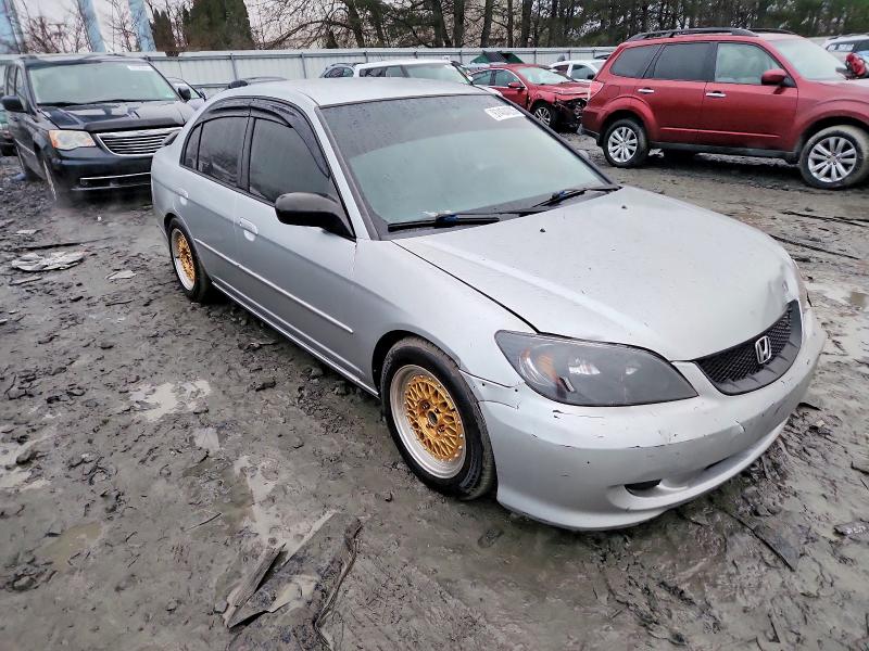 Photo 4 from auction – 2005 HONDA CIVIC LX with VIN 2HGES16535H554470