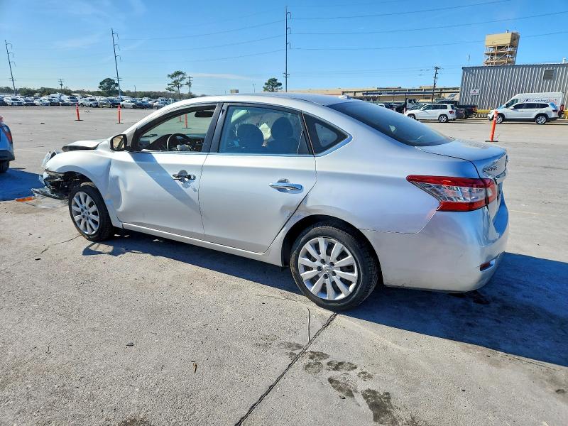 Photo 2 from auction – 2015 NISSAN SENTRA S with VIN 3N1AB7AP0FL652120