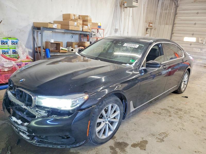 BMW 740 I 2019 with VIN WBA7E2C53KB216514 - Photo from auction