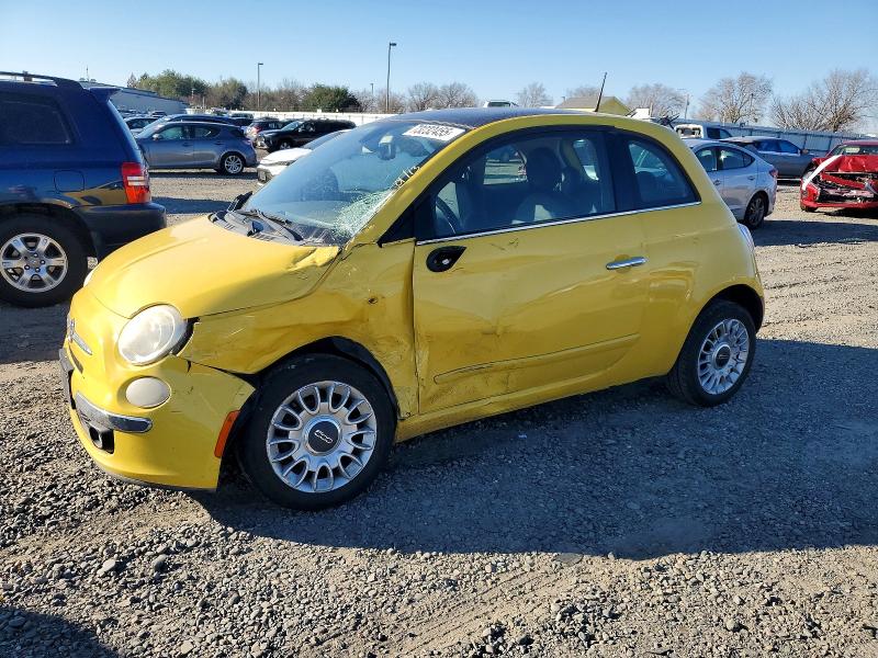 FIAT 500 LOUNGE 2012 with VIN 3C3CFFCR7CT106613 - Photo from auction