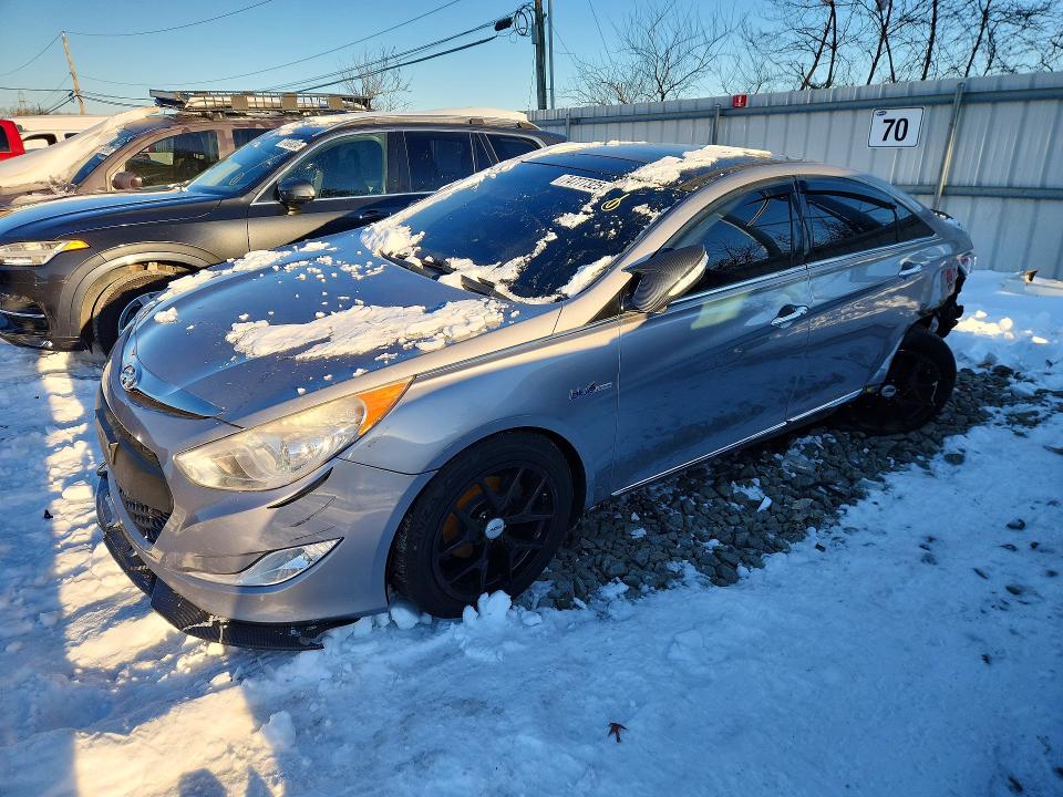 HYUNDAI SONATA 2012 with VIN KMHEC4A41CA059932 - Photo from auction