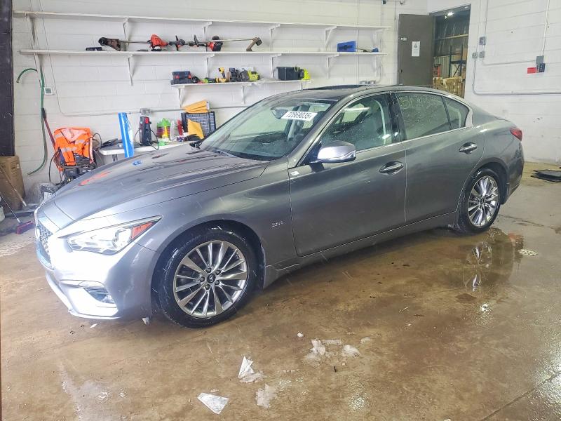 INFINITI Q50 2018 with VIN JN1EV7AR6JM438080 - Photo from auction