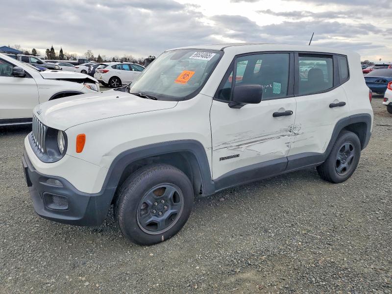 JEEP RENEGADE S 2017 with VIN ZACCJBAB0HPG35005 - Photo from auction