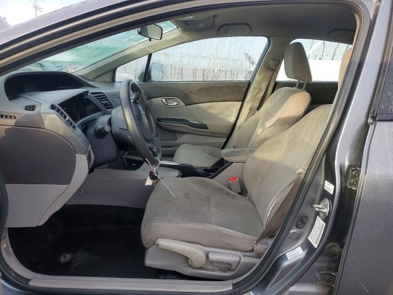 Photo 7 from auction – 2012 HONDA CIVIC HF with VIN 2HGFB2F63CH318725