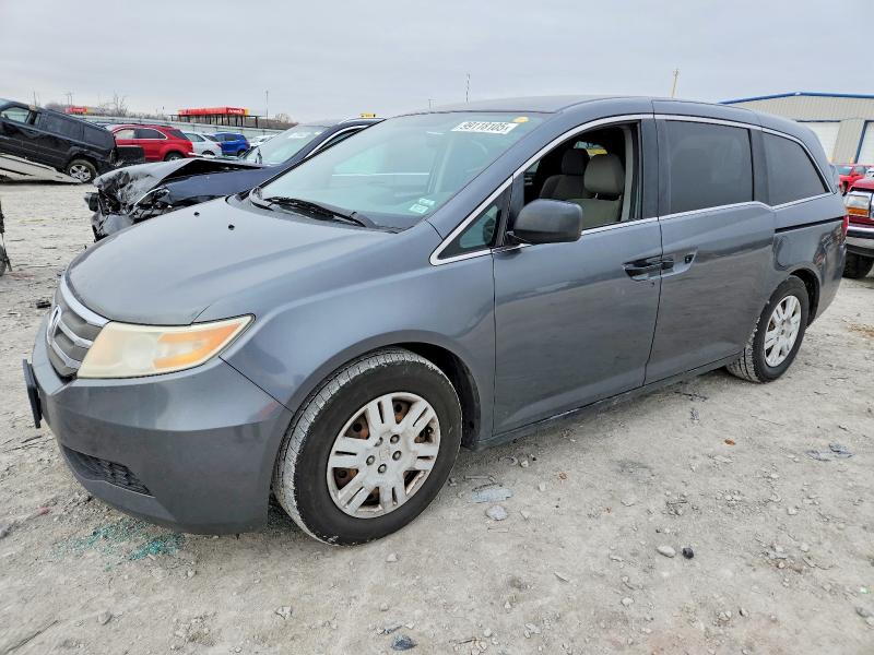HONDA ODYSSEY LX 2013 with VIN 5FNRL5H22DB028388 - Photo from auction