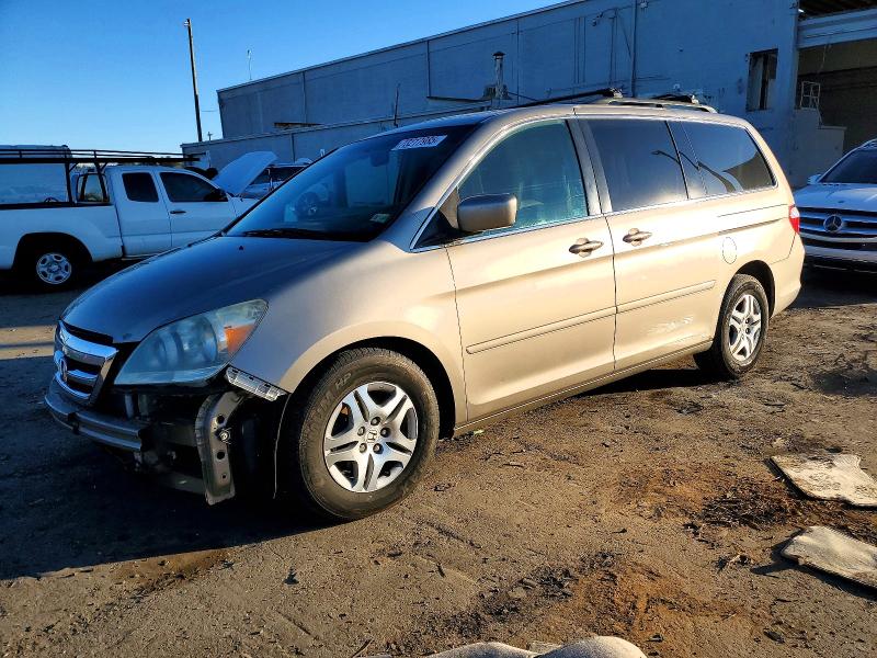HONDA ODYSSEY EX 2007 with VIN 5FNRL38787B136292 - Photo from auction