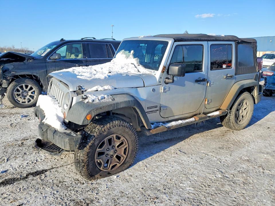 JEEP WRANGLER U 2011 with VIN 1J4HA3H13BL624658 - Photo from auction