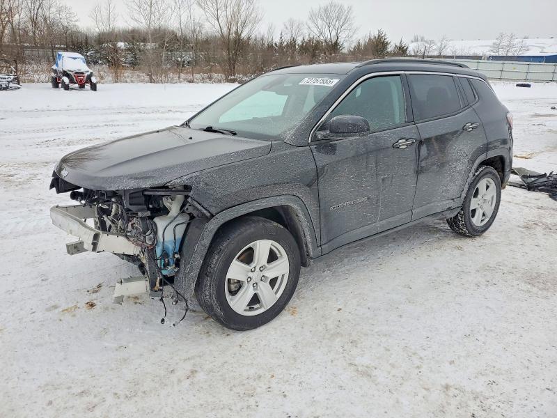 JEEP COMPASS LA 2022 with VIN 3C4NJCBBXNT139968 - Photo from auction