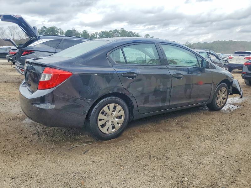 Photo 3 from auction – 2012 HONDA CIVIC LX with VIN 2HGFB2F53CH610124