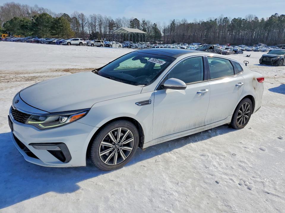 KIA OPTIMA EX 2019 with VIN 5XXGU4L15KG353432 - Photo from auction