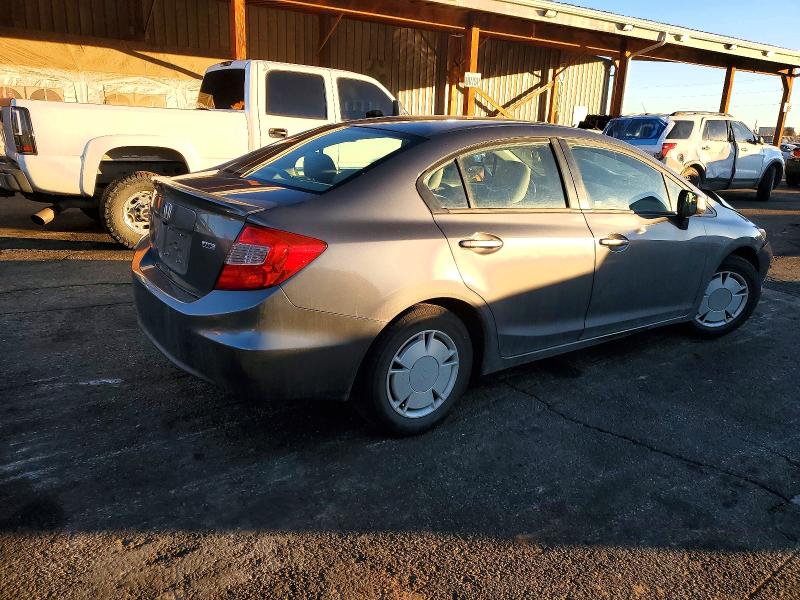 Photo 3 from auction – 2012 HONDA CIVIC HF with VIN 2HGFB2F60CH332016