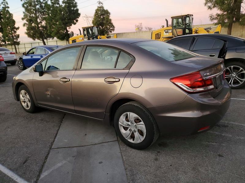 Photo 2 from auction – 2014 HONDA CIVIC LX with VIN 19XFB2F58EE206524