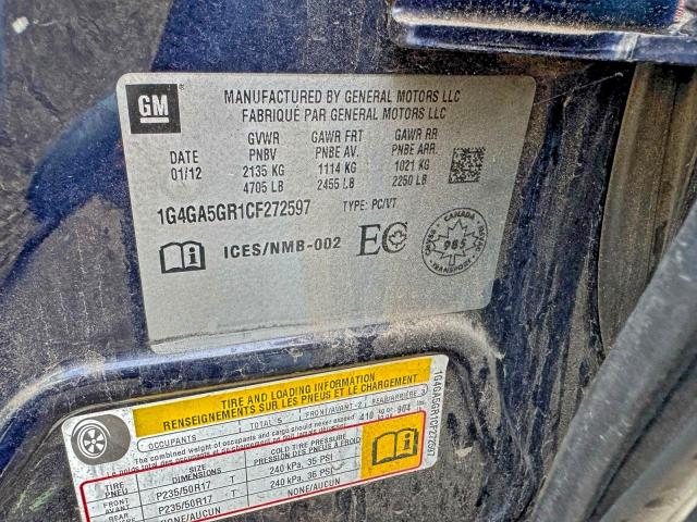 Photo 10 from auction – 2012 BUICK LACROSSE with VIN 1G4GA5GR1CF272597