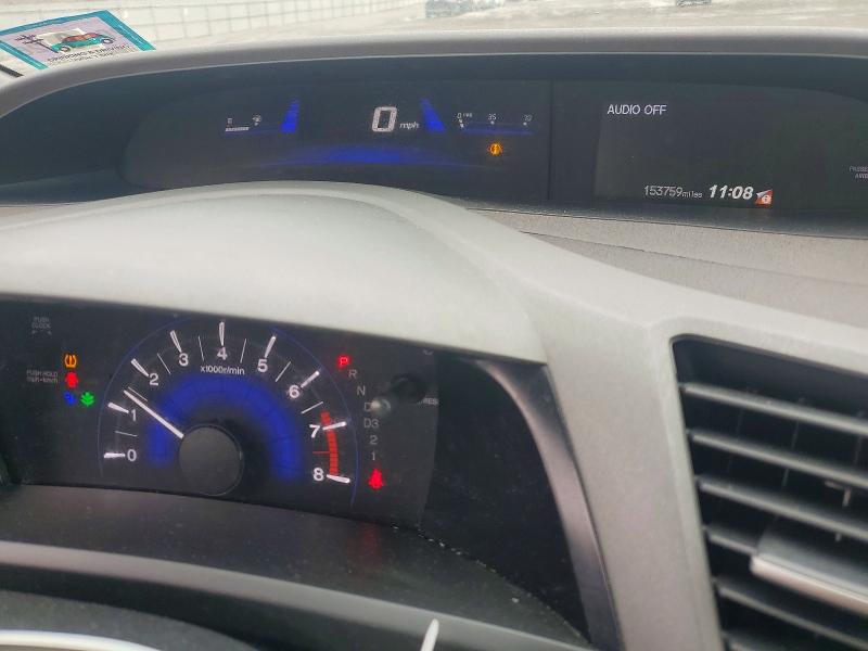 Фото 9 с аукциона – 2012 HONDA CIVIC LX с VIN 2HGFB2F5XCH518038