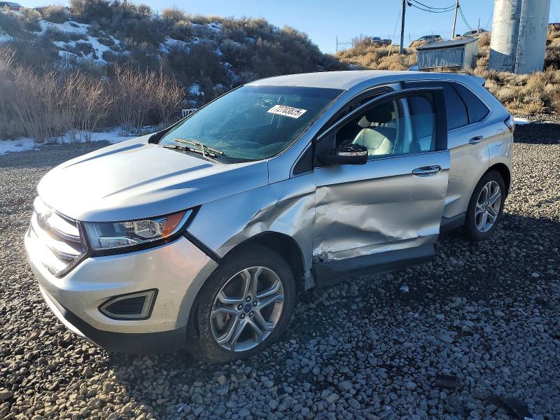 FORD EDGE TITAN 2017 with VIN 2FMPK4K99HBB59987 - Photo from auction